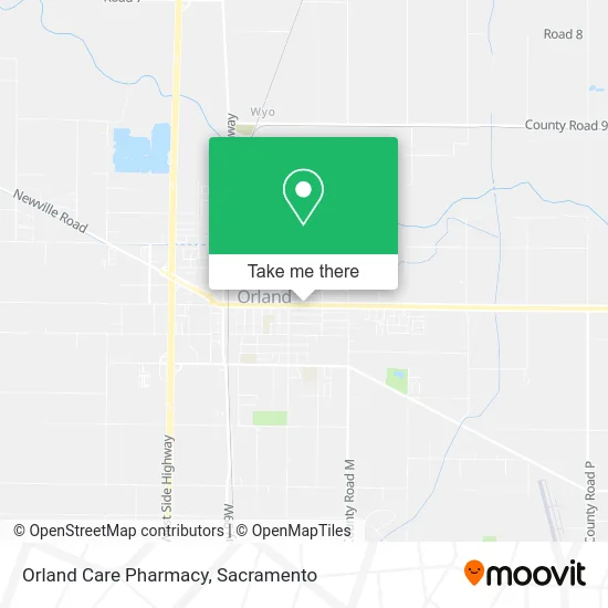 Orland Care Pharmacy map