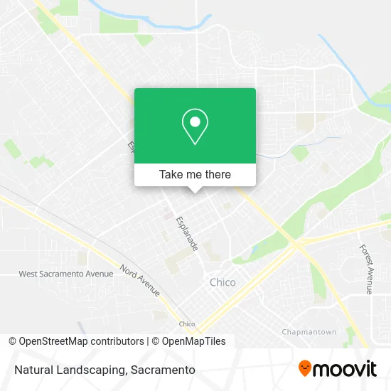 Natural Landscaping map