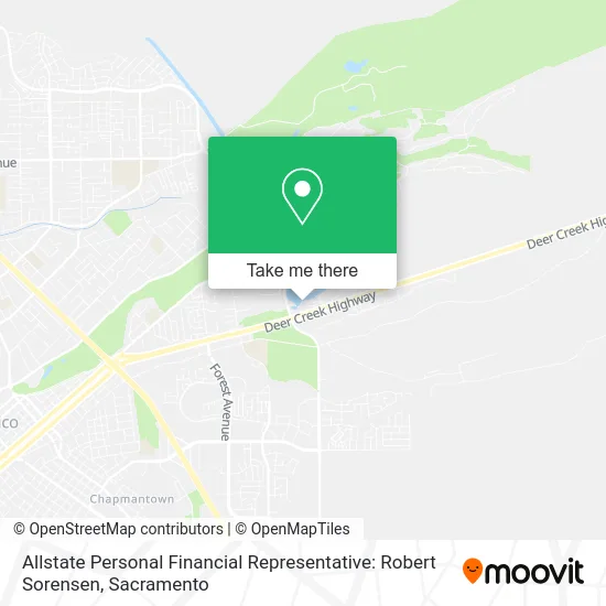 Allstate Personal Financial Representative: Robert Sorensen map