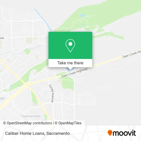 Caliber Home Loans map