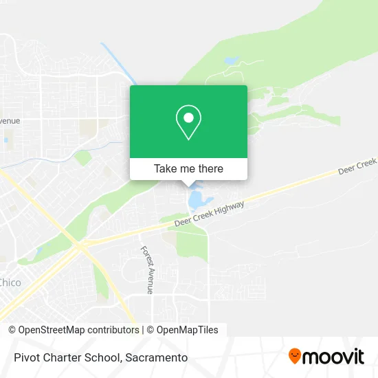 Pivot Charter School map