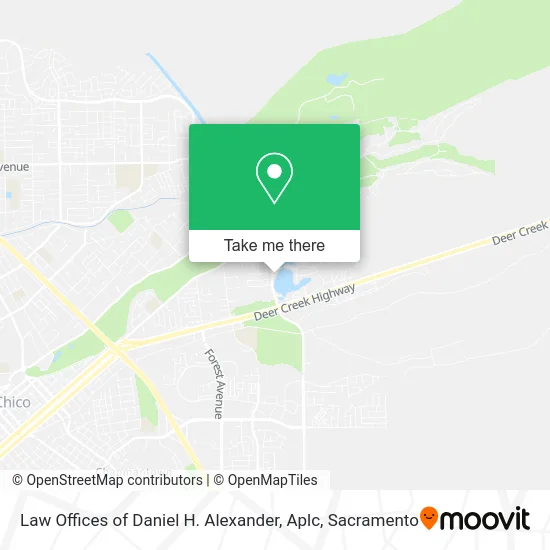 Mapa de Law Offices of Daniel H. Alexander, Aplc