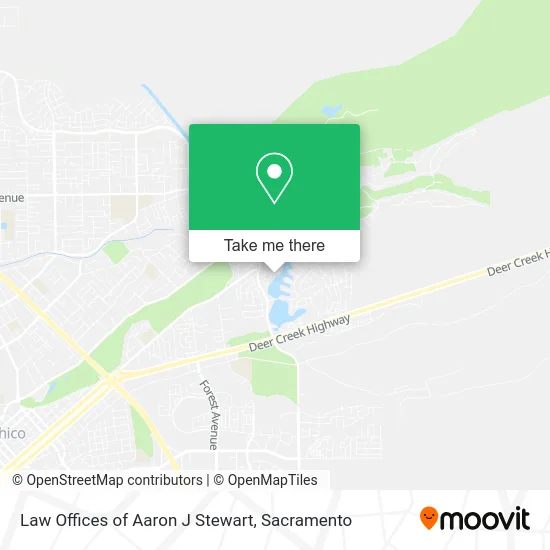 Law Offices of Aaron J Stewart map