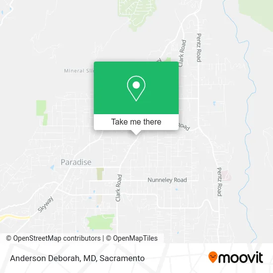 Mapa de Anderson Deborah, MD