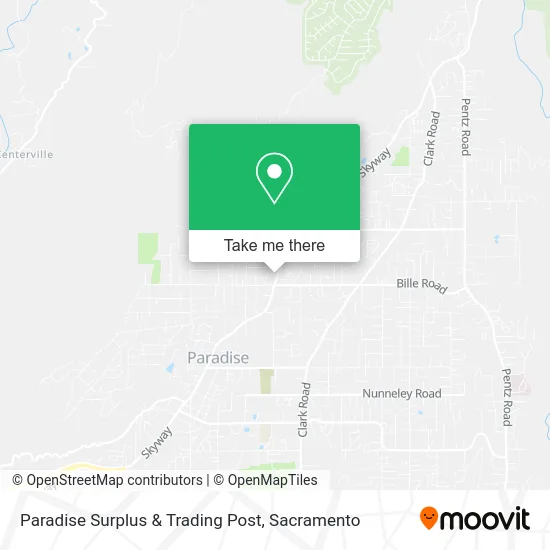 Mapa de Paradise Surplus & Trading Post