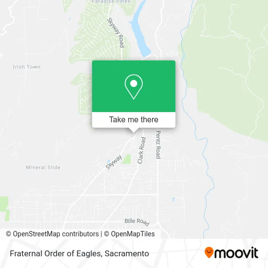 Mapa de Fraternal Order of Eagles