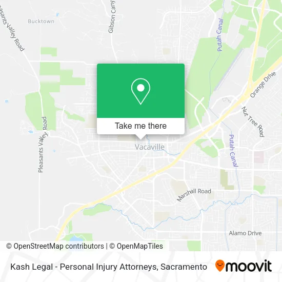 Mapa de Kash Legal - Personal Injury Attorneys
