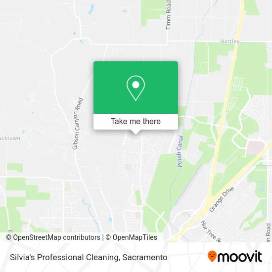 Silvia's Professional Cleaning map