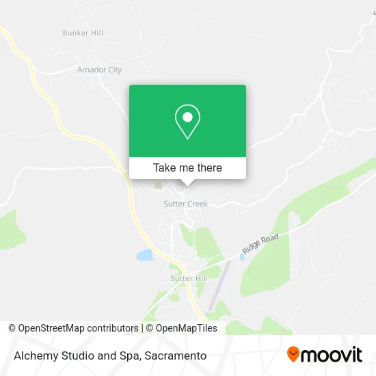 Mapa de Alchemy Studio and Spa