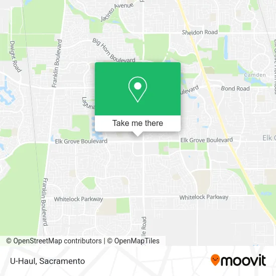 Mapa de U-Haul