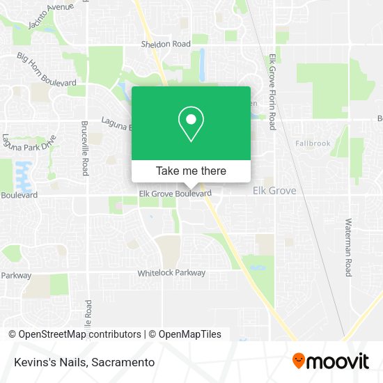 Kevins's Nails map