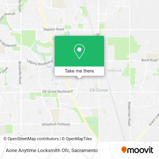 Mapa de Aone Anytime Locksmith Ofc