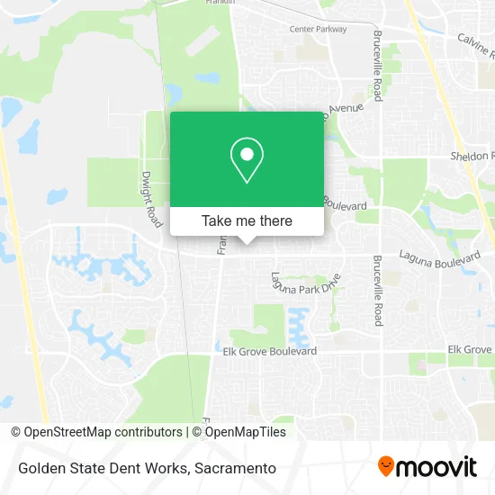 Mapa de Golden State Dent Works