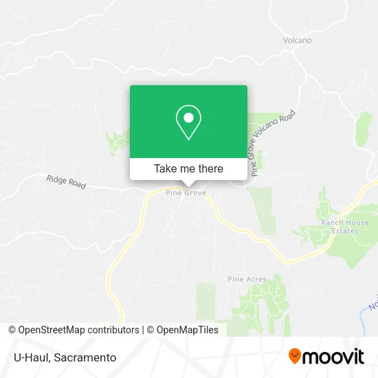 Mapa de U-Haul