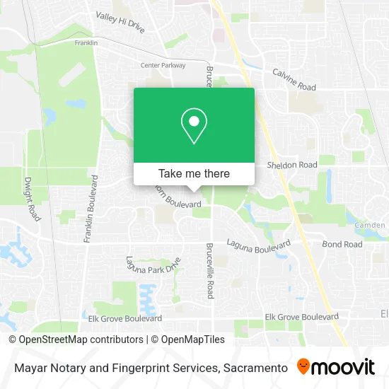 Mayar Notary and Fingerprint Services map