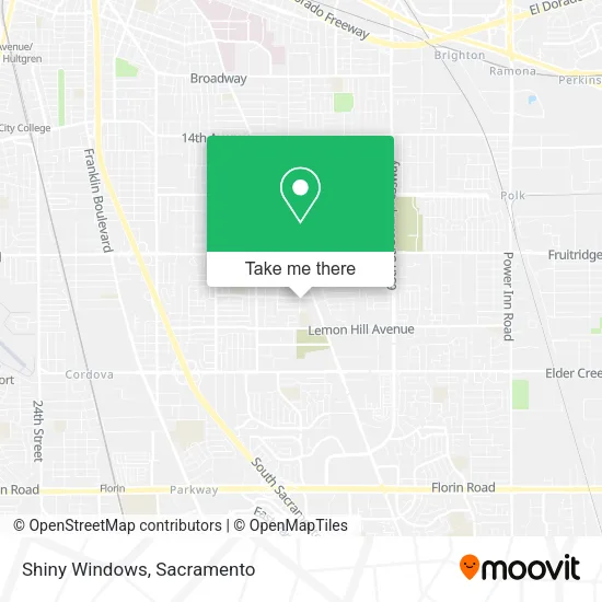 Shiny Windows map