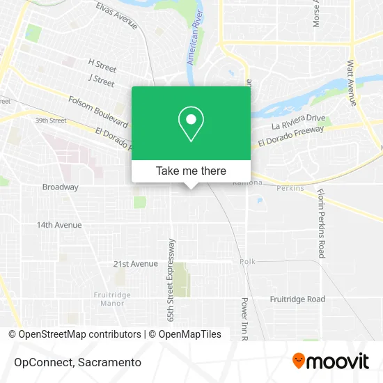 Mapa de OpConnect