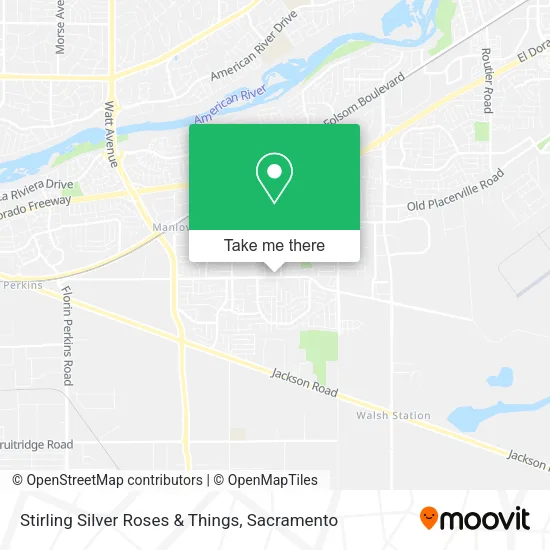 Mapa de Stirling Silver Roses & Things