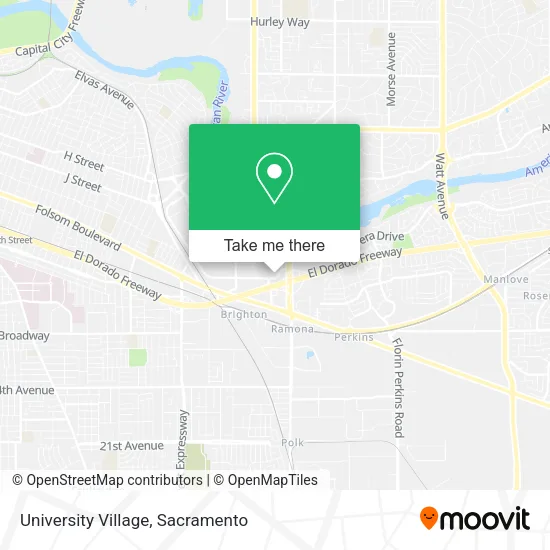 Mapa de University Village