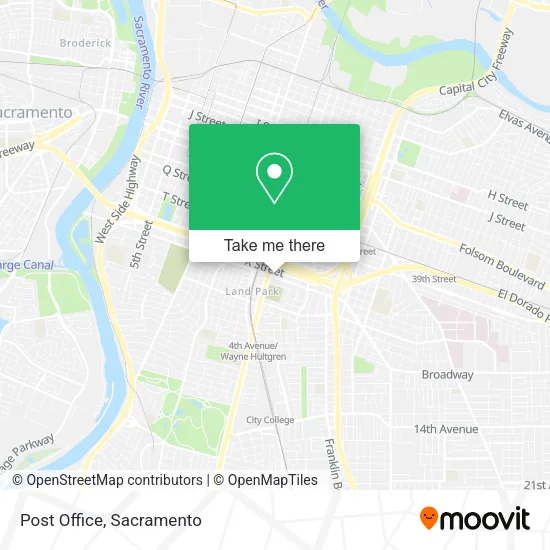 Mapa de Post Office