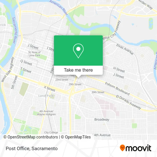 Mapa de Post Office