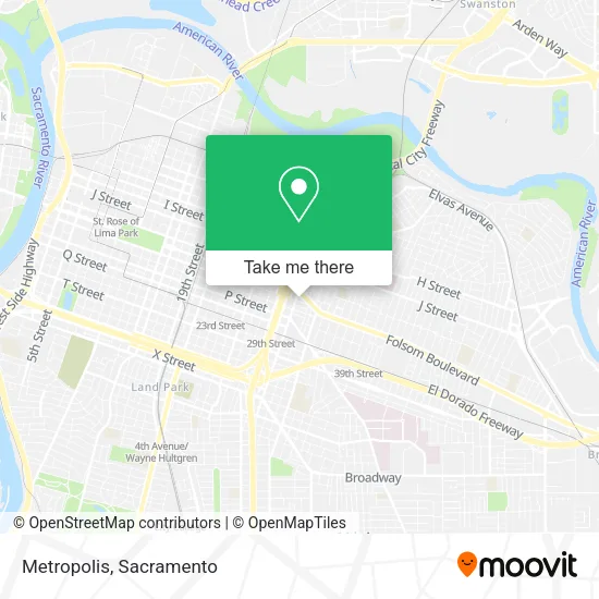 Mapa de Metropolis