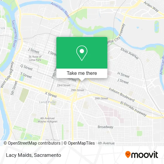 Lacy Maids map