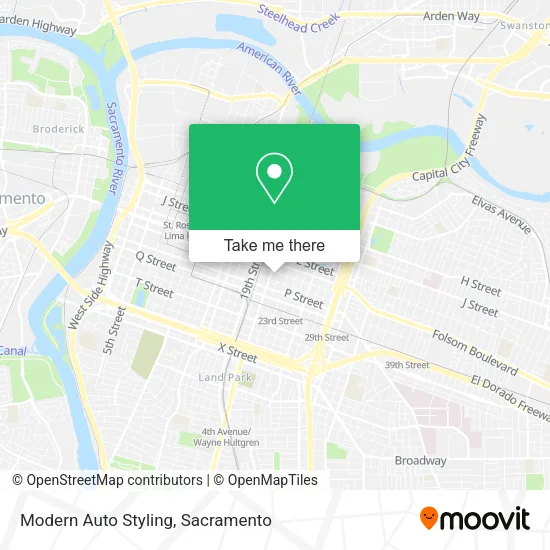 Modern Auto Styling map