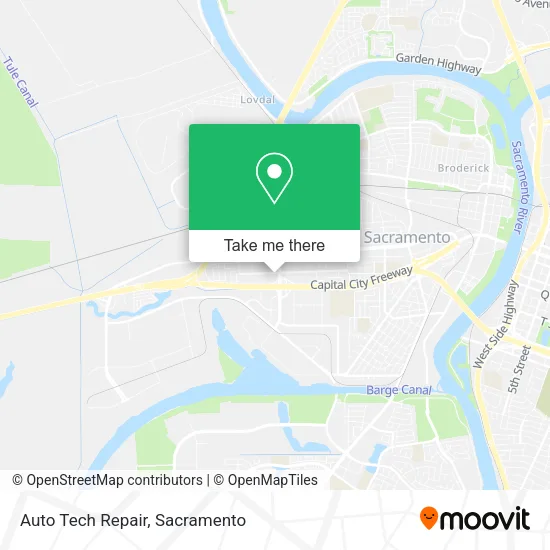 Mapa de Auto Tech Repair