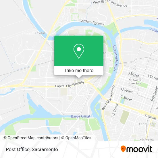 Mapa de Post Office