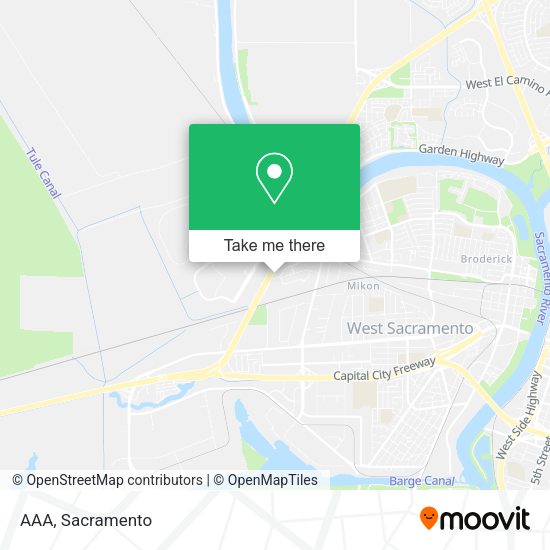AAA map
