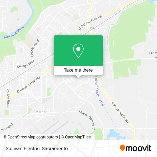 Mapa de Sullivan Electric
