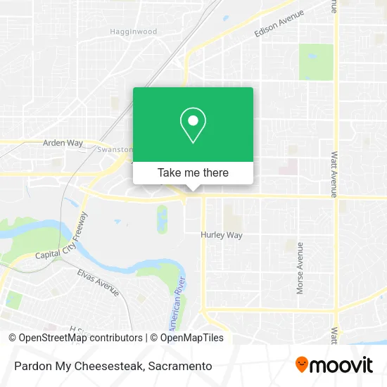 Mapa de Pardon My Cheesesteak