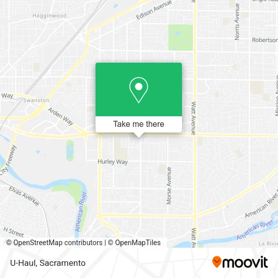 Mapa de U-Haul