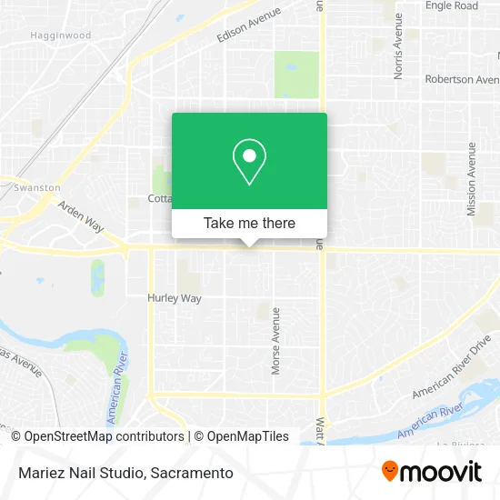 Mapa de Mariez Nail Studio