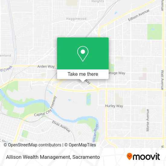 Mapa de Allison Wealth Management