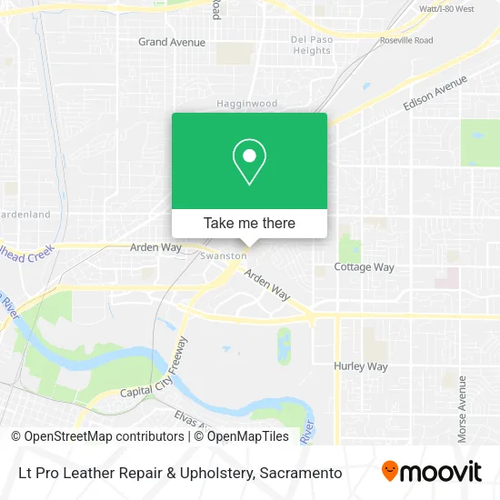 Lt Pro Leather Repair & Upholstery map