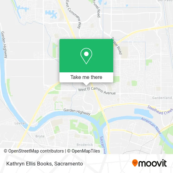 Mapa de Kathryn Ellis Books