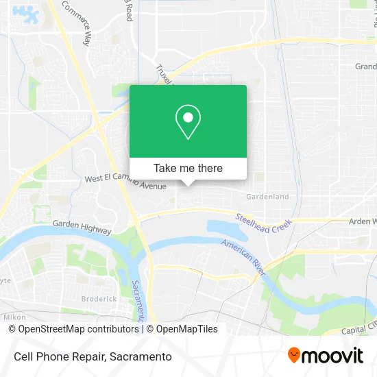Cell Phone Repair map