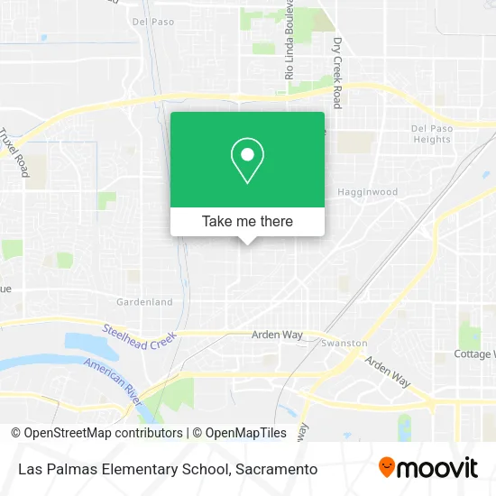 Las Palmas Elementary School map