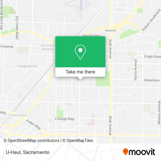 Mapa de U-Haul