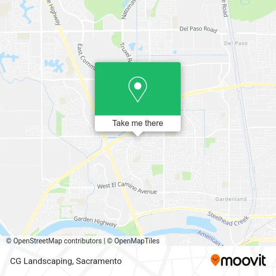 Mapa de CG Landscaping