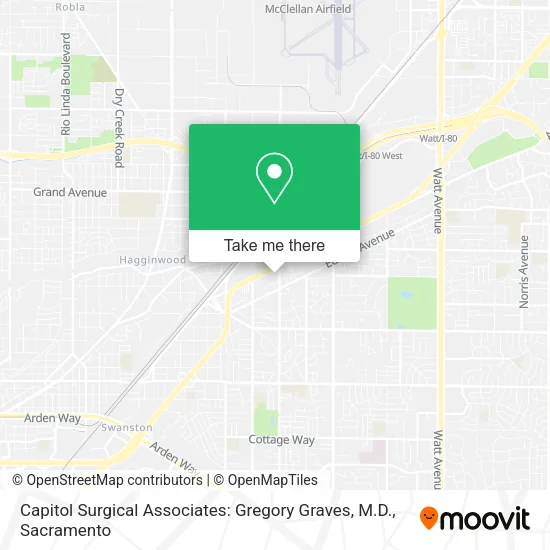 Mapa de Capitol Surgical Associates: Gregory Graves, M.D.