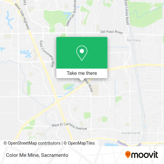 Mapa de Color Me Mine