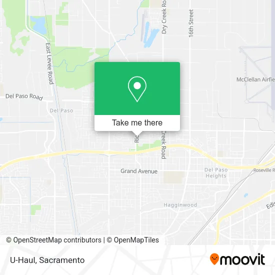 Mapa de U-Haul