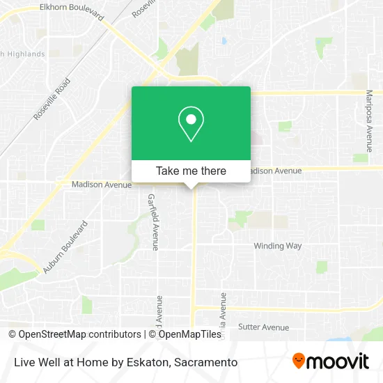 Mapa de Live Well at Home by Eskaton