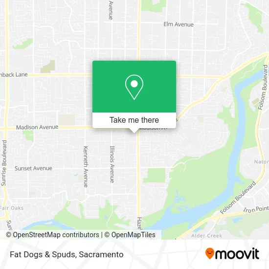 Mapa de Fat Dogs & Spuds