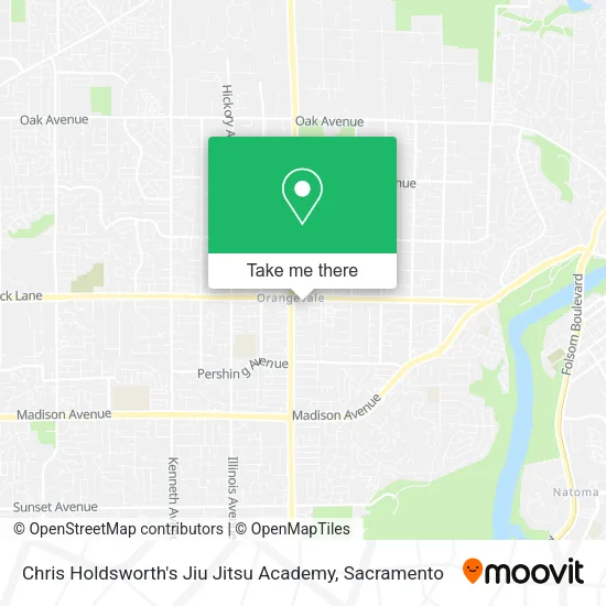 Mapa de Chris Holdsworth's Jiu Jitsu Academy