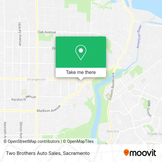 Two Brothers Auto Sales map