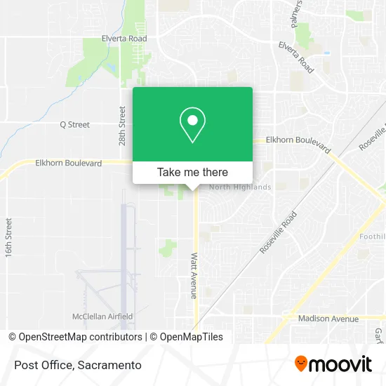 Mapa de Post Office